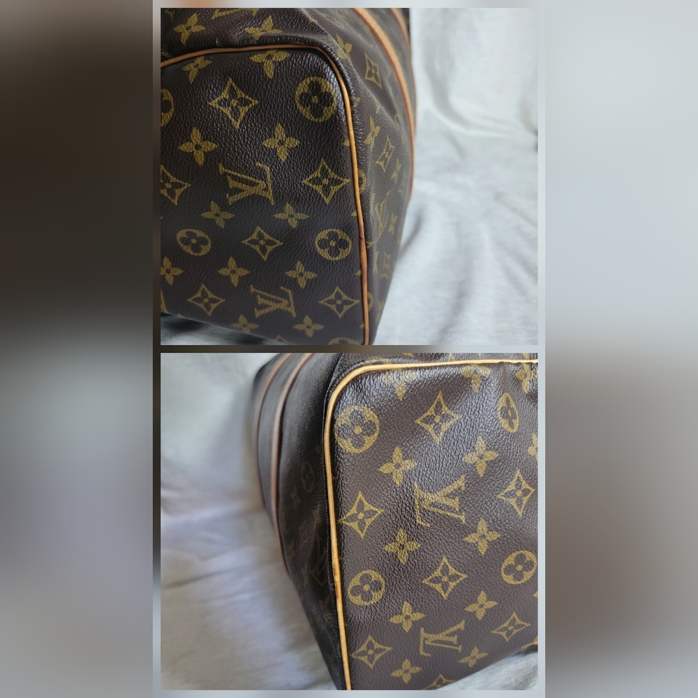 Auth💞Louis Vuitton Sac Souple 45 Monogram Coated Canvas Travel Bag - Picture 11 of 14